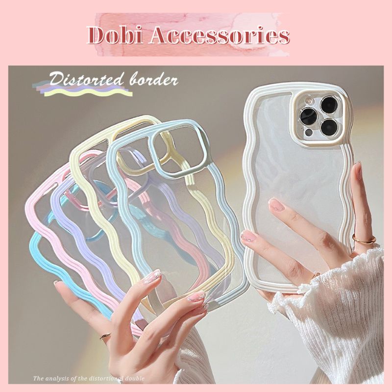 Ốp Lưng Iphone Ốp Điện Thoại Mềm Chống Sốc Họa Tiết Lượn Sóng Cho iPhone X/XS/XSMAX/11/12/13/PRO/MAX Dobi O1