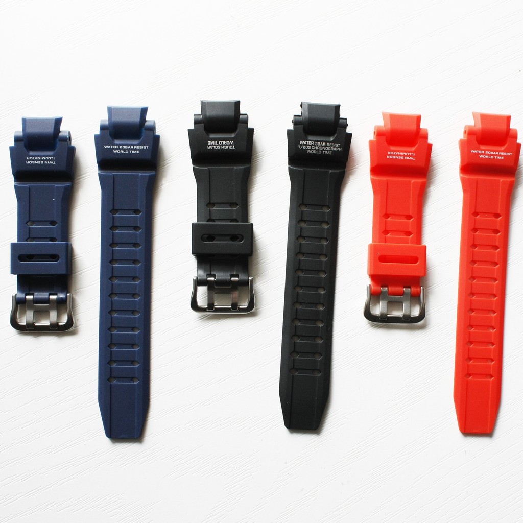 Dây Đeo Thay Thế Bằng Nhựa Resin Cho Đồng Hồ Casio GW-A1100 GW-A1000 GW-4000 GA-1000 G-1400 GA1000