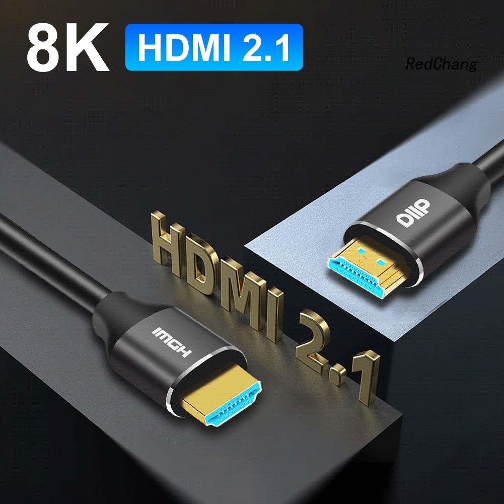 -SPQ- 5/8m High Speed Audio Video Sync 8K HD HDMI 2.1 Cable Cord for TV Set Top Box
