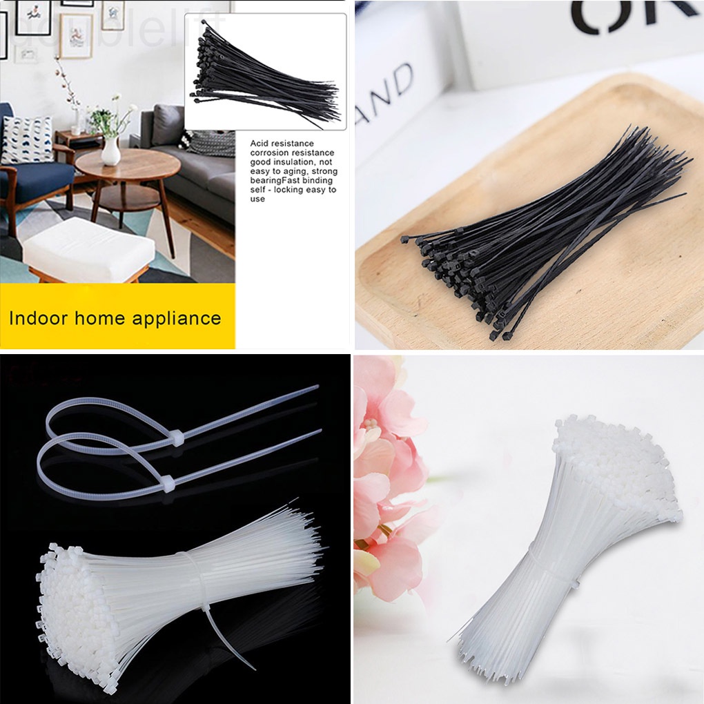 Set 100 Dây Rút Nhựa 3x150mm Đa Dụng Chất Lượng Cao