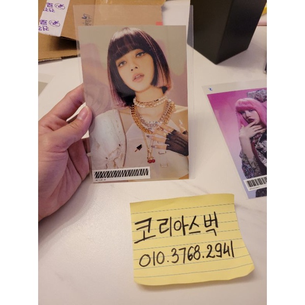 POSTCARD LISA BLACKPINK POP UP 4+1