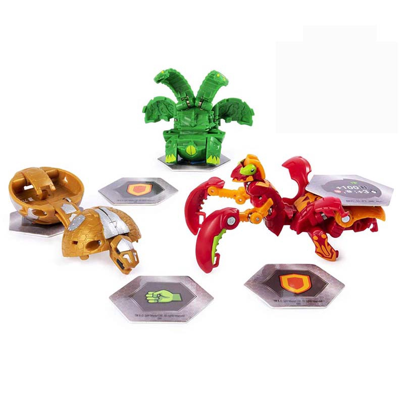 Bộ đồ chơi trứng nổ lõi từ và thẻ nhân vật Bakugan Vestroia Gundalian Invaders Neo Dragonoid 2019 cho trẻ em