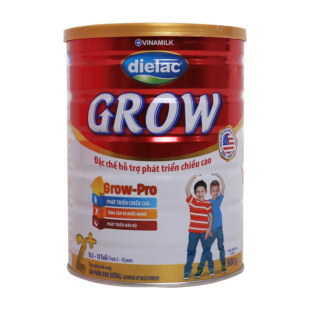 Sữa Dielac Grow 2+ của Vinamilk hộp 900g