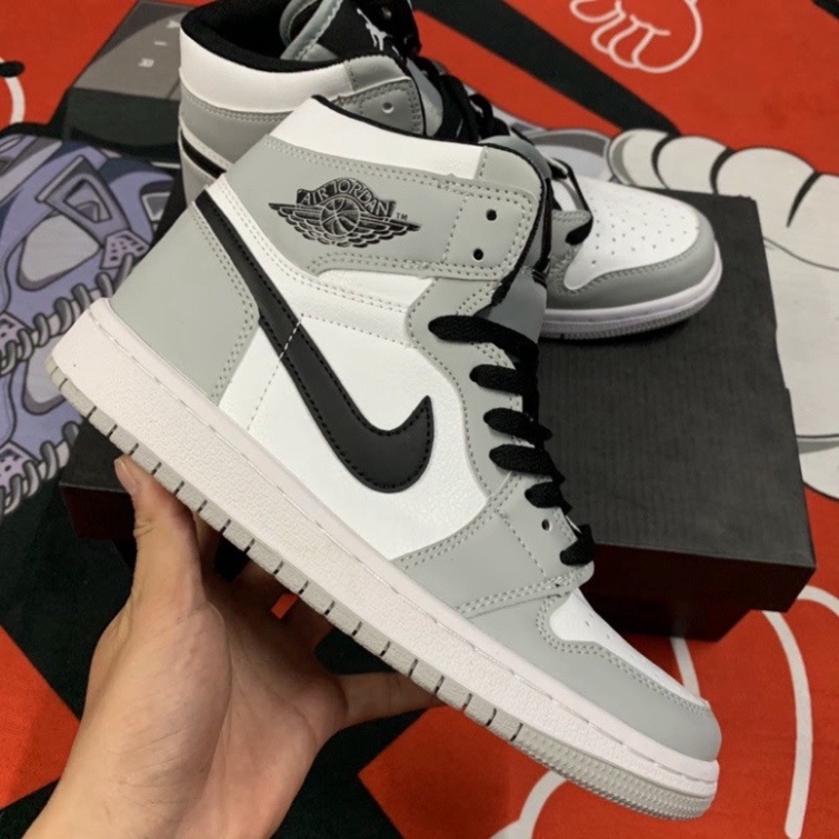 Giày thể thao jordan cổ cao xám trắng, đủ size 36-43 HÀNH TRUNG 11 | BigBuy360 - bigbuy360.vn