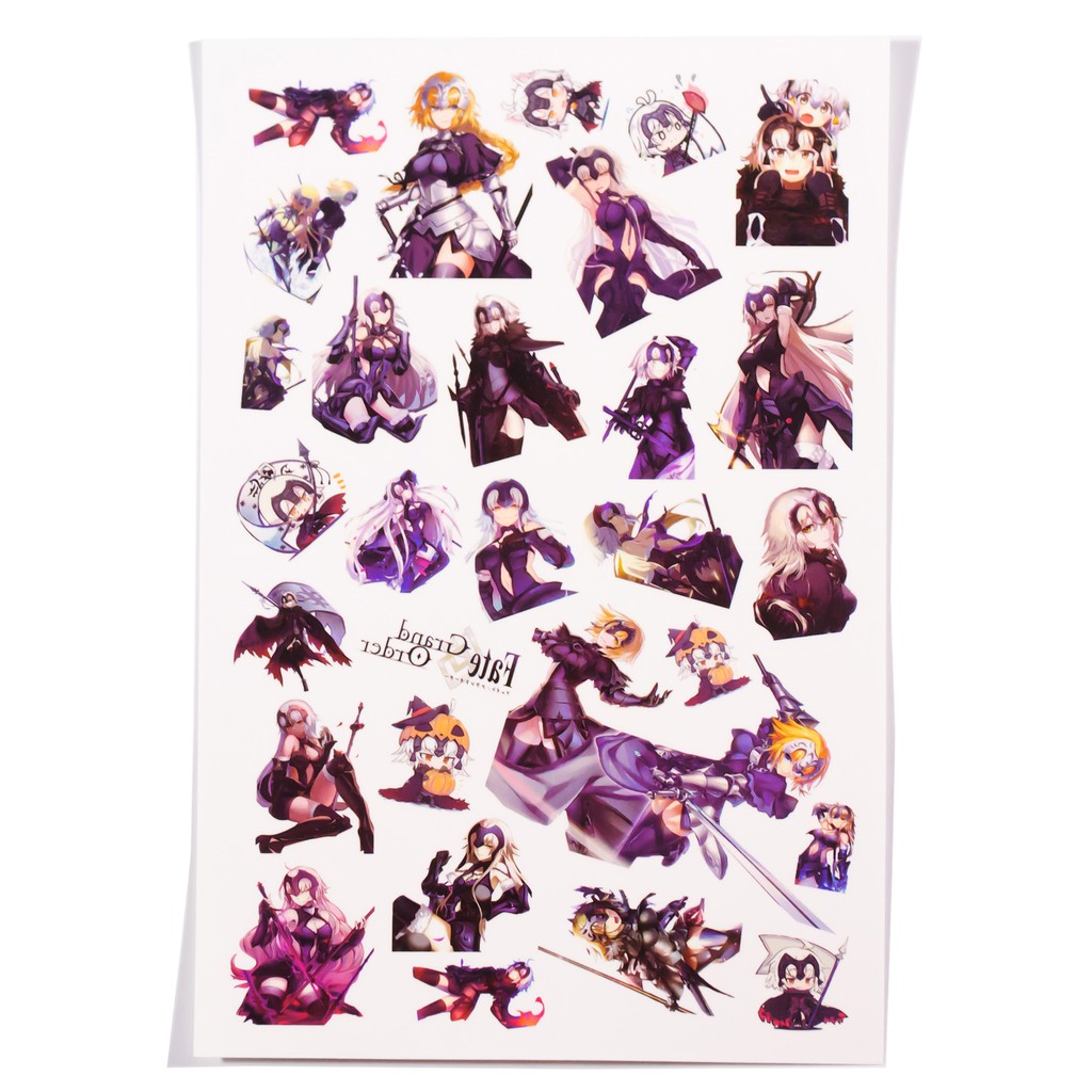 [thanh lý bán lỗ]Sticker Anime Hình xăm - Fate/Grand Order [AAM] [PGN30]