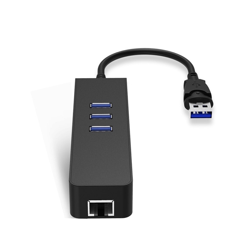 [LAN 1GBPS]Bộ Chuyển Đổi Hub 4 Trong 1 Loại Type C/USB-A sang USB 3.0/RJ45 GIGABIT Lan