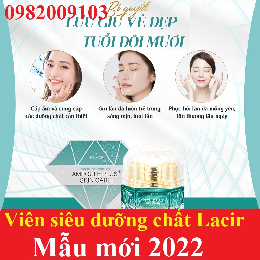 Viên Siêu Dưỡng Chất phục hồi SUPER NUTRIENT CAPSULE Drlacir DR LACIR ,Hộp 20/40 viên,Cải thiện làn da