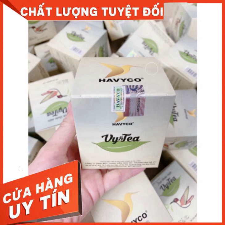 (combo 2 hộp) 2 hộp trà vy(()))) tea giảm cân dáng đẹp