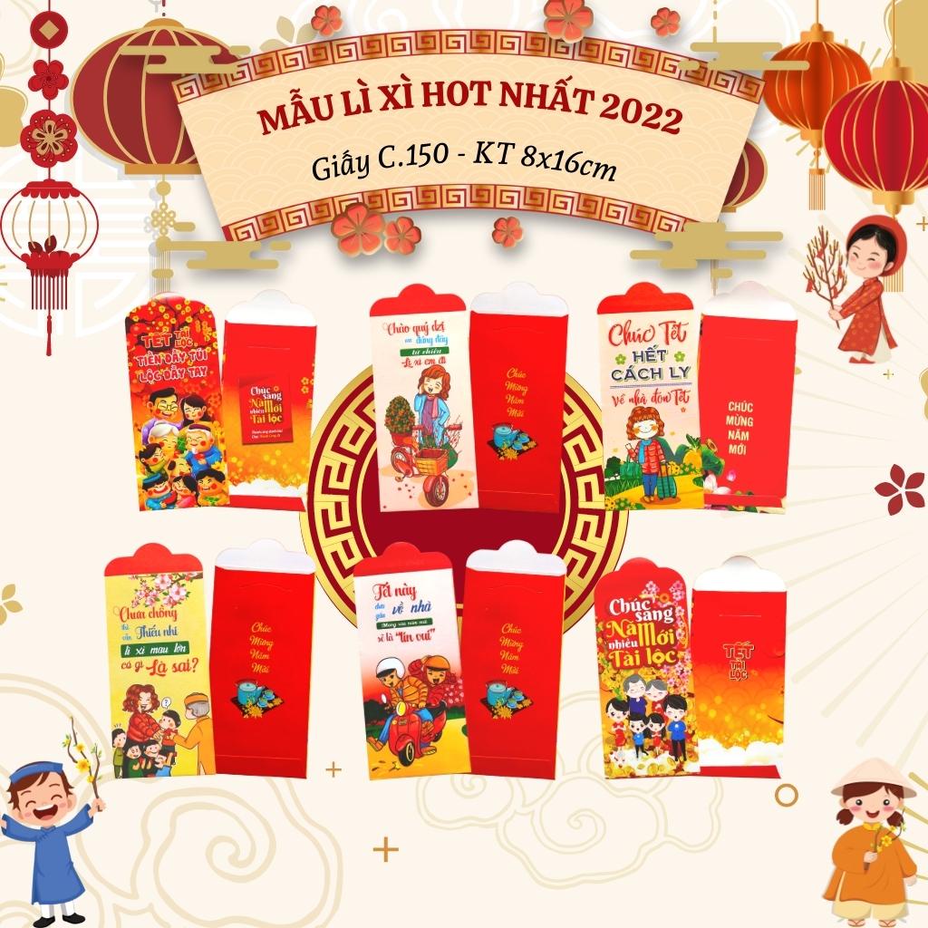 Bộ 10 bao lì xì tết Nhâm Dần 2022 SHOPNHATPHONG - LÌ XÌ CỠ LỚN VỪA TỜ 500K - đa dạng mẫu mã,rẻ đẹp,độc đáo - CHỌN MẪU