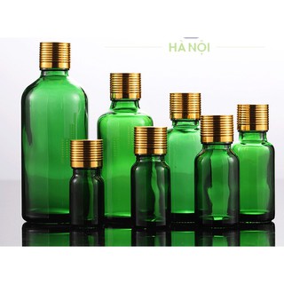 Lọ thủy tinh xanh lá 50ml
