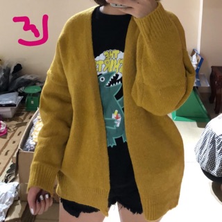Áo khoác Cardigan len