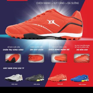 Giày bóng đá IWIN STAR 02 đế TF Đỏ