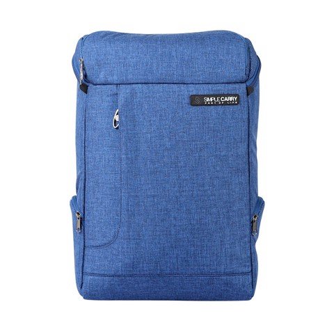 Balo laptop 14 inch SIMPLE CARRY Hàn Quốc K7 màu xanh navy chống thấm nước bảo hành 10năm