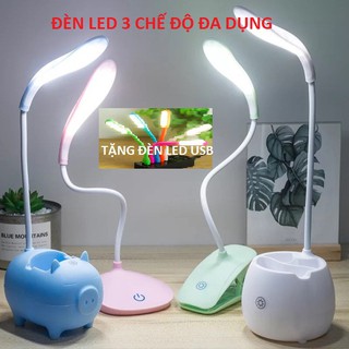 đèn học để bàn 💝 FREESHIP 💝 đèn led 3 chế độ giá rẻ
