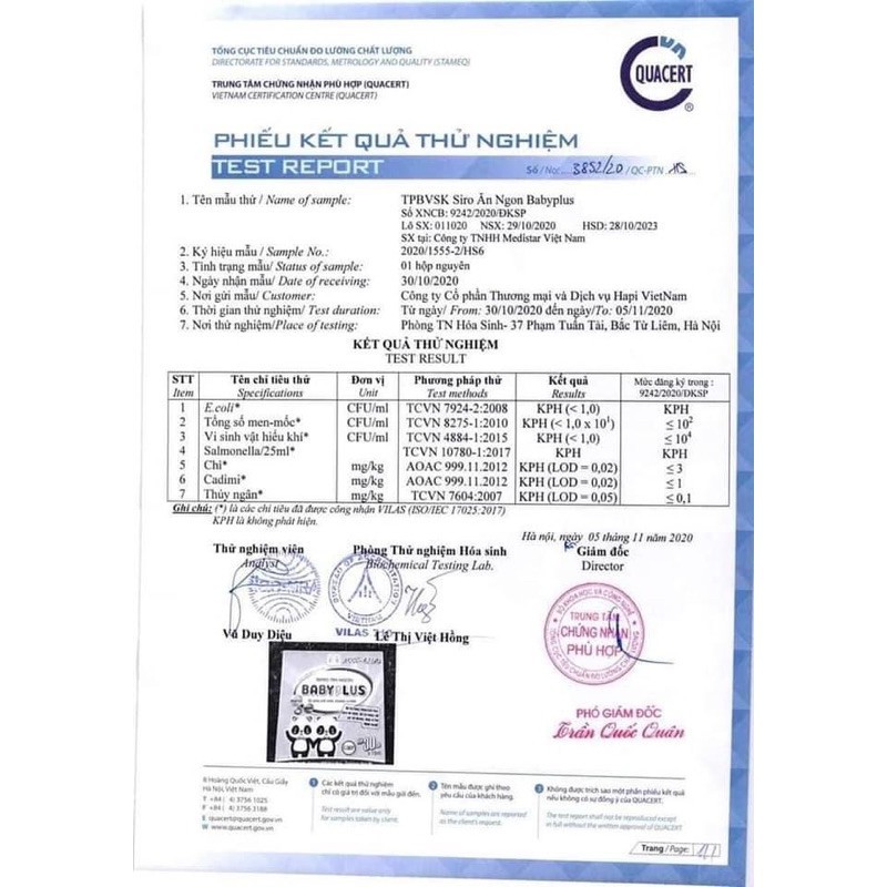 Siro BabyPlus giúp cho bé hết biếng ăn, giúp bé ăn ngon hơn, tăng cường sức đề kháng