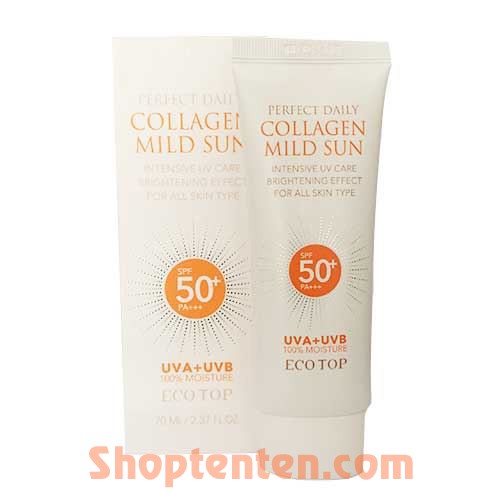 Kem Chống Nắng Perfect Daily Collagen Mild Sun ECOTOP SPF50+