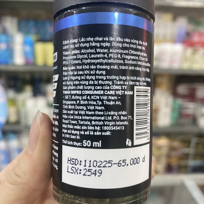 Lăn khử mùi Romano Force Anti Perspirant 50ml