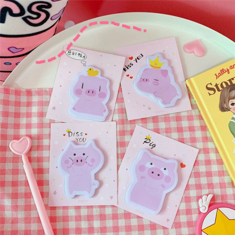 [Hàng đẹp] Giấy note, giấy nhớ cute