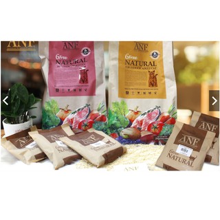 [200g] ANF Natural 6Free Thức Ăn Hạt Hữu Cơ Cho Mèo Vị Gà Và Cá Hồi