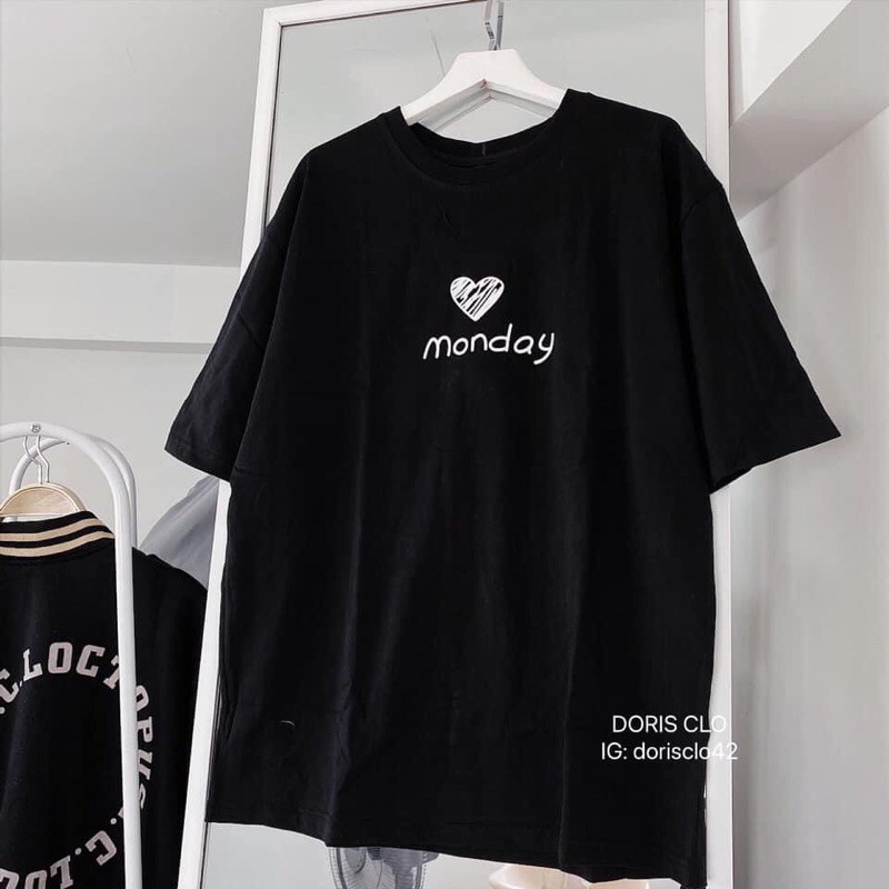 Áo phông tim monday TT12