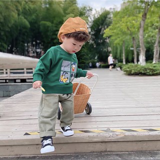 ÁO ĐÔI MẸ VÀ BÉ MICKEY XANH