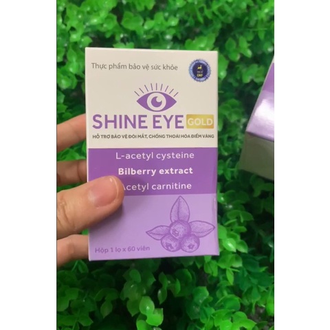 [GIÁ GỐC] Shine Eye Gold cho đôi mắt sáng khỏe hơn hộp 60 viên
