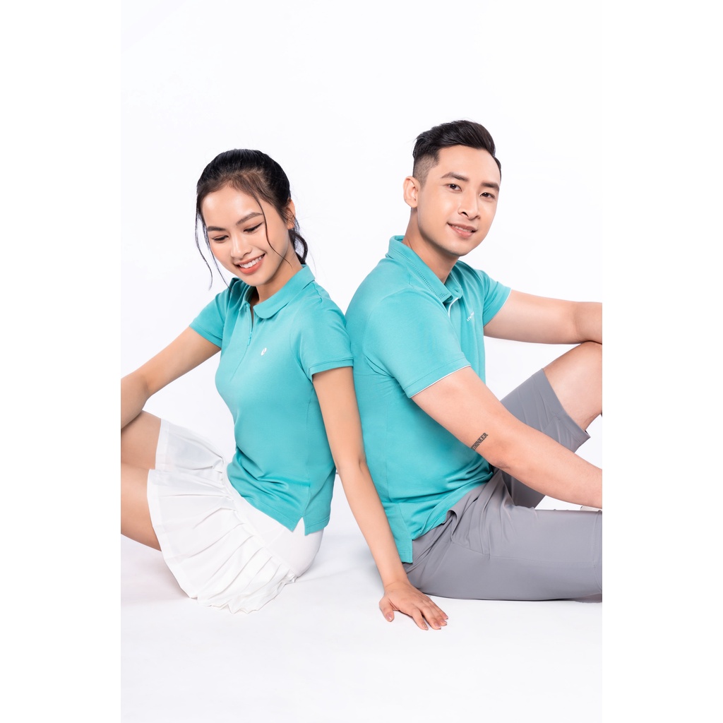 Áo Polo Nữ Livan Sport Màu Xanh New Daily Thanh Lịch Chống Nhăn Nhàu Kháng Khuẩn Cao Cấp