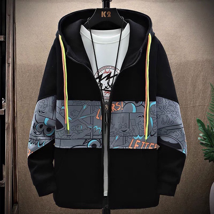 [Mẫu mới] Áo Khoác Hoodie Unisex Mùa Hè Nam Nữ Dài Tay Có Mũ Viền Chữ Phong Cách Trẻ Trung Zenkonu AO KHOAC NAM 1000038