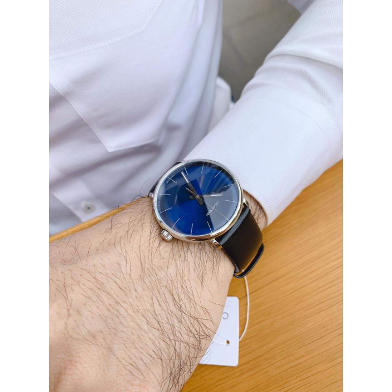 Đồng hồ nam Calvin Klein K8M211 Swiss Made dây da size 40mm