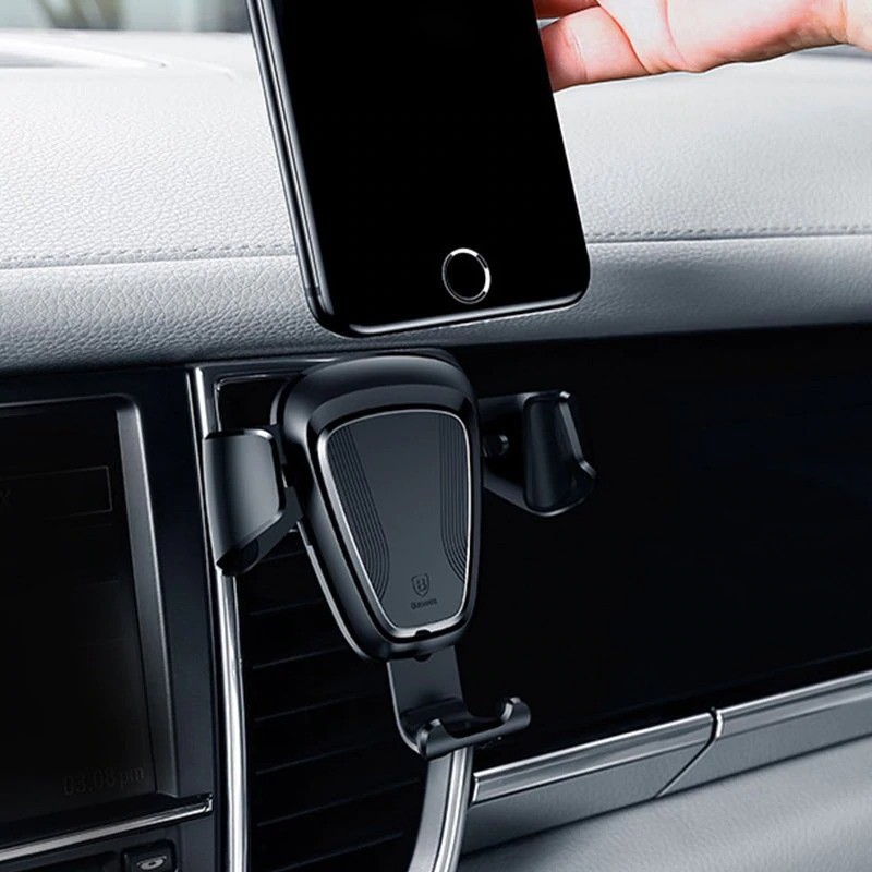 Giá Đỡ Điện Thoại Ô Tô Baseus Gravity Car Mount - Giá Đỡ Điện Thoại Ô Tô Cửa Gió Điều Hòa - TopLink