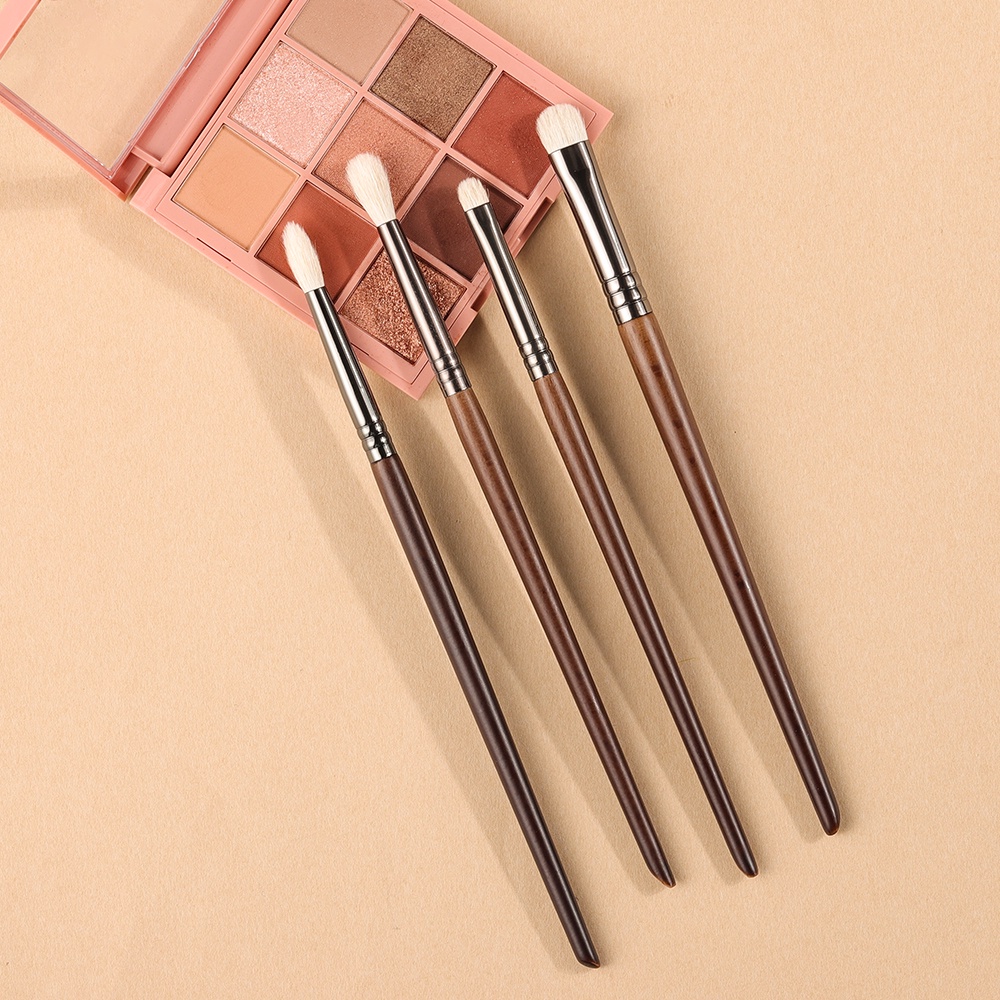 Set 4 Cọ Trang Điểm OVW N56N64Wn66N83 Lông Dê Màu Trắng