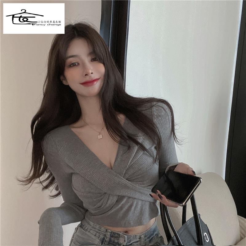 Áo Thun Thiết Kế Mới Thời Trang Thu Đông Dành Cho Nữ 2022