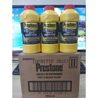 Dầu thắng Cao Cấp DOT4 PRESTONE | 355ml | Nhập Khẩu USA