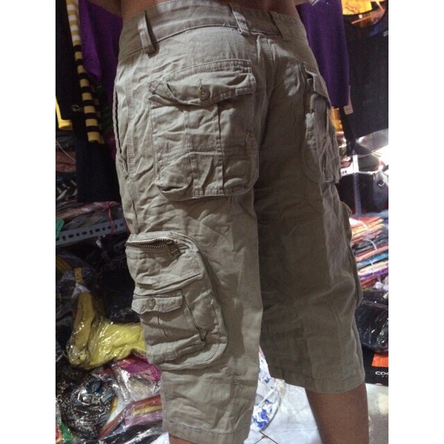 Combo Quần short kaki túi hộp nam TH