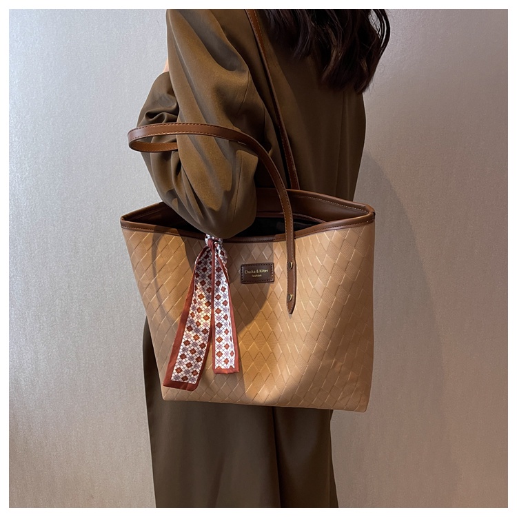 Túi tote Đeo Vai Cỡ Lớn Kiểu retro Cá Tính