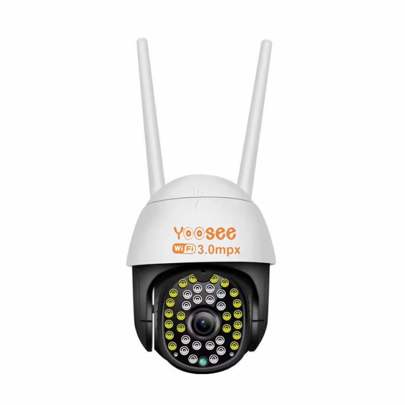Camera IP wifi ngoài trời PTZ Yoosee D36S 2 Râu 2.0MP FullHD 1080P tích hợp 20 LED trợ sáng, 16 LED hồng ngoại (Trắng)
