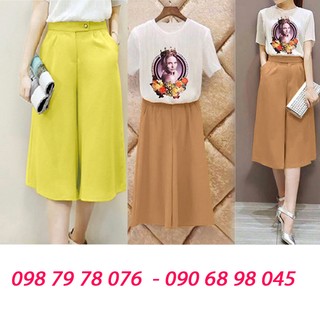 Quần Culottes Công Sở Trẻ Trung - Q01216100
