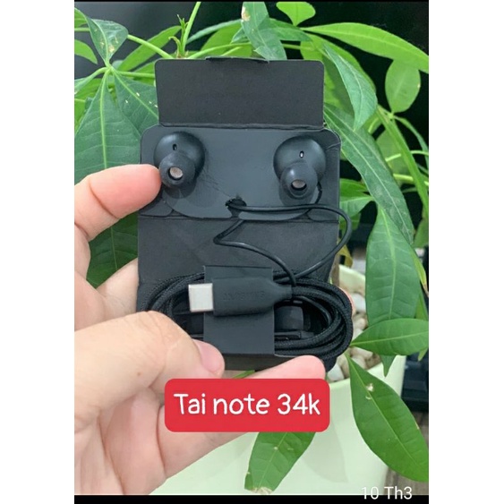 Tai nghe chân dẹt sam sung chân type C  .bảo hành 12 tháng