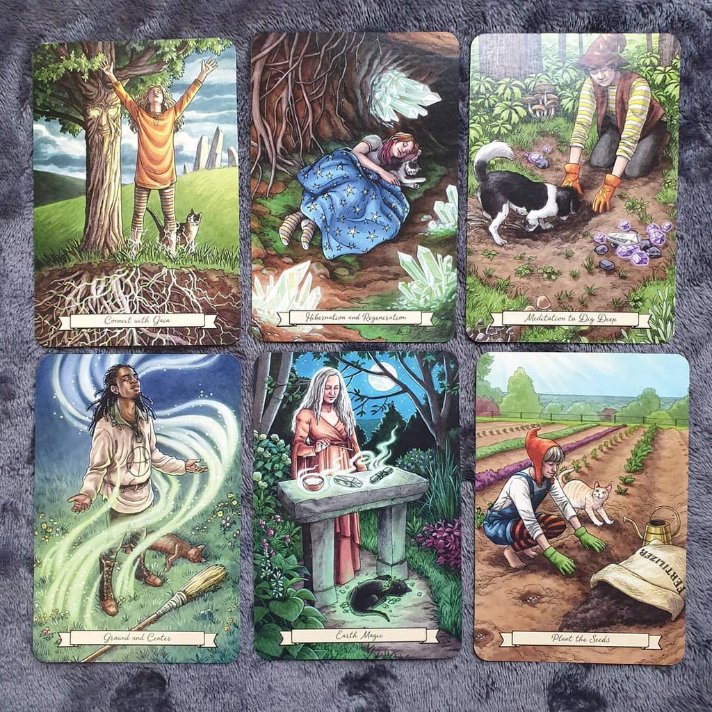 Bài Bói Cao Cấp Tarot Everyday Witch Oracle Card Deck 40 Lá Bài TomcityVN