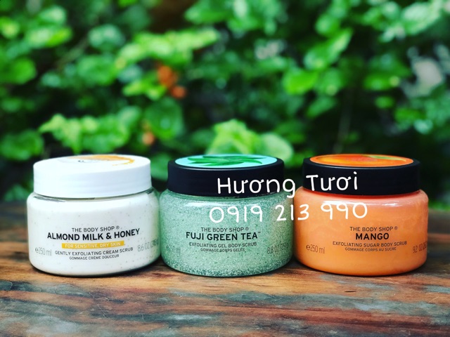 Tẩy da chết toàn thân The Body Shop