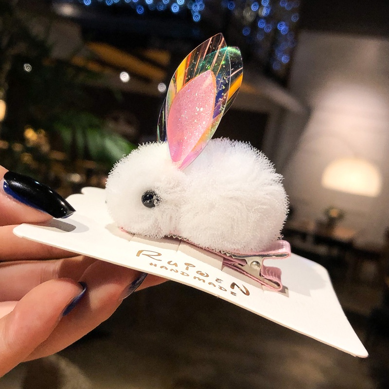 Kẹp Tóc Hình Thỏ Dễ Thương Cho Thú Cưng