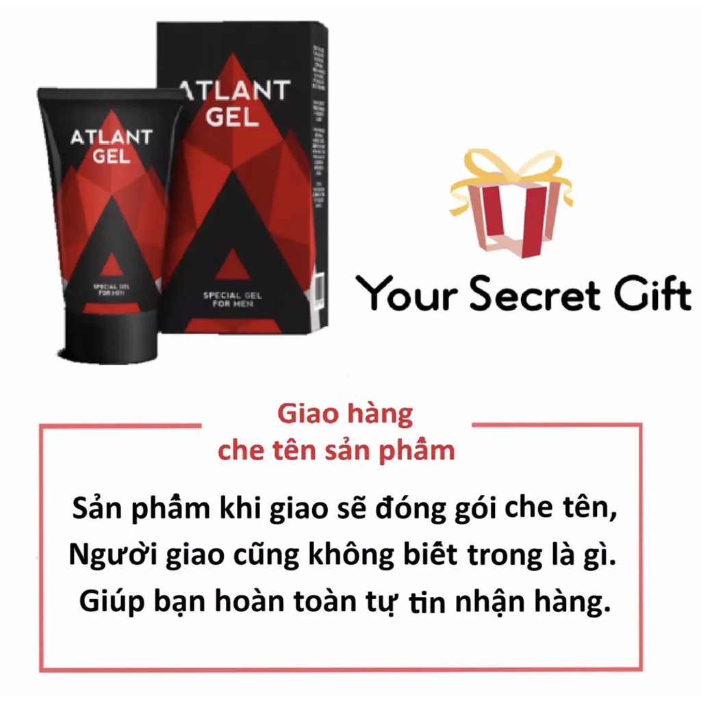 Atlant - gel - Hiệu quả gấp bội titan - gel bản cũ