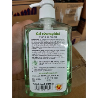 Gel Rửa Tay Khô SPCa 600ml