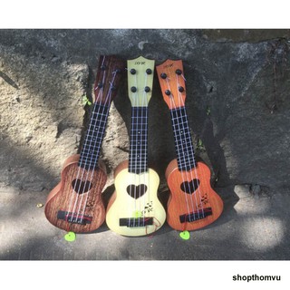 Đàn ukelele ghita mini 45cm dây cước cao cấp