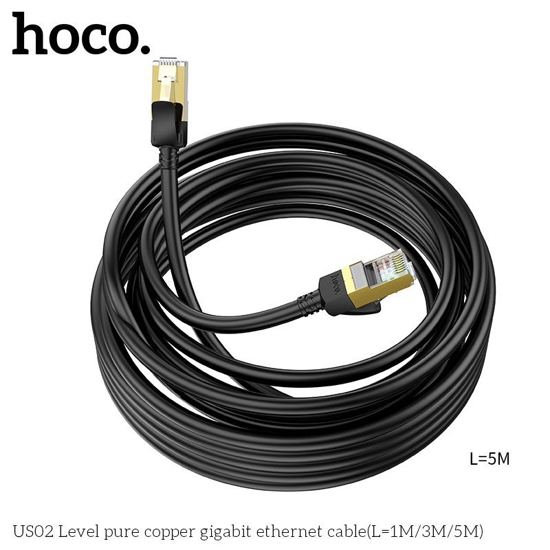 Dây cáp mạng HOCO US02 RJ45 CAT6 RJ45 chuyên dụng tùy chọn kích thước