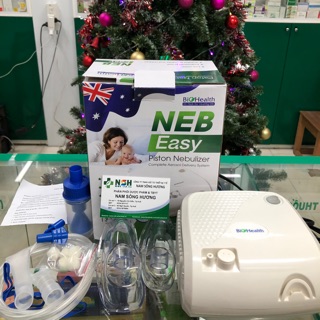 ❤️[Bảo hành 3 năm] Máy xông khí dung, xông mũi họng - máy Thở khí dung Neb Easy nebeasy Biohealth của Úc