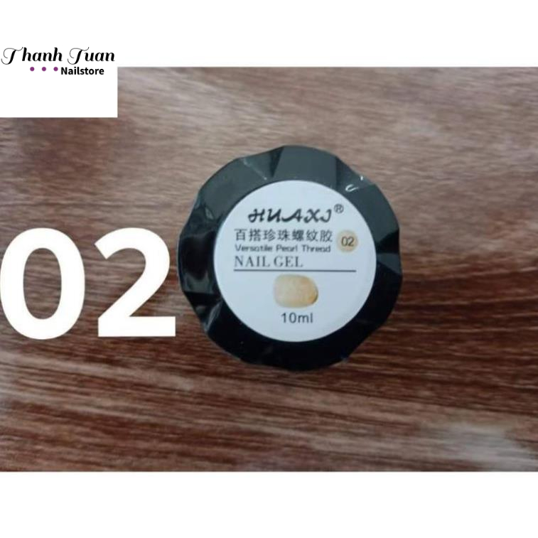 Gel ngọc trai, Gel ánh trai làm nail móng hũ 10g  - Phụ kiện đồ nail