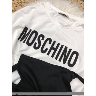 yếm quần mix áo moschino