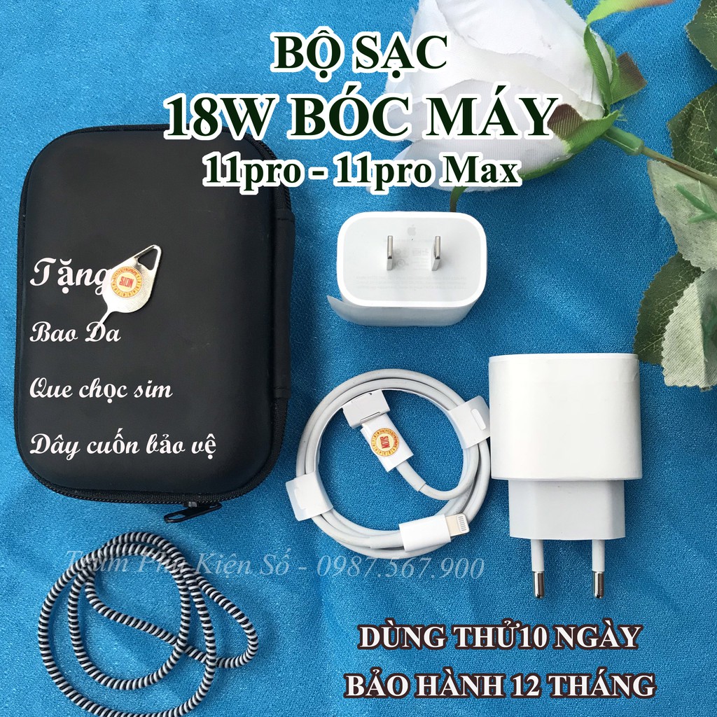 Bộ Sạc PD 18W Bóc Máy 11pro Max Chính Hãng