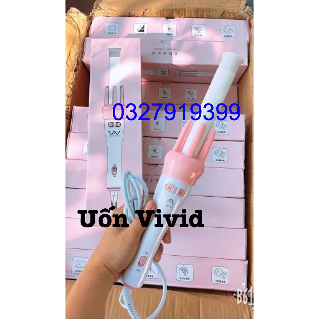 [Free Ship -Quà Tặng] Máy uốn tóc tự động Vivid 022B